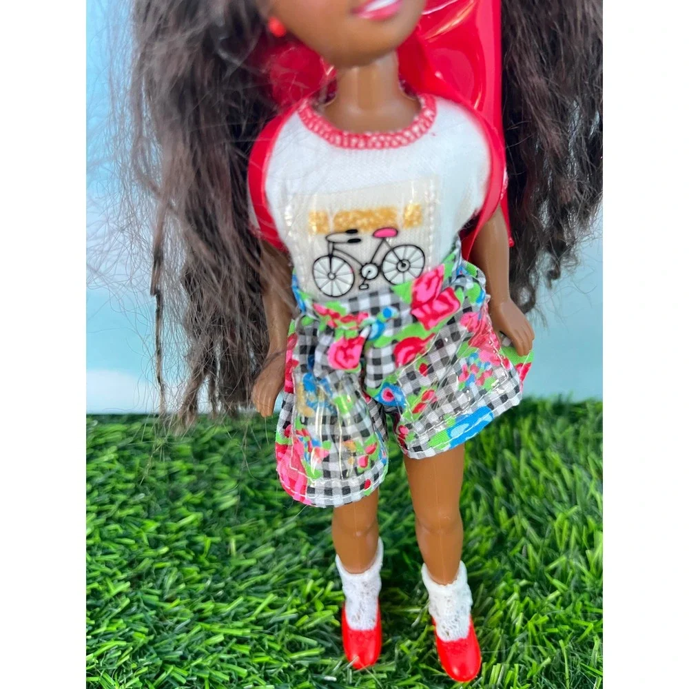 Vintage Mattel 1994 Polly Pocket Stacie School Outfit Red Backpack